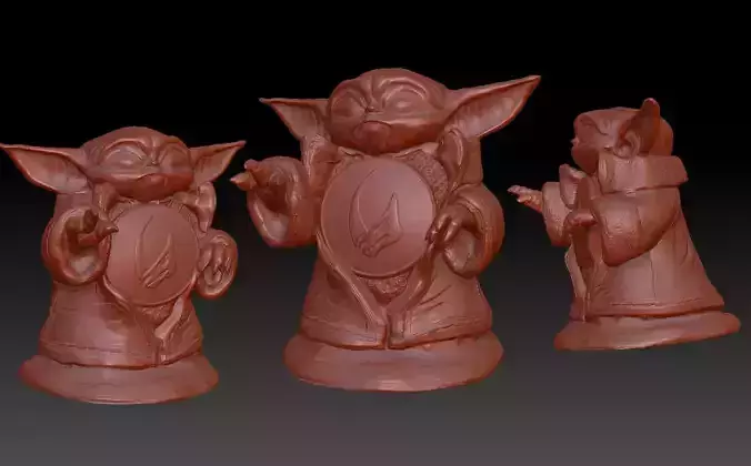 grogu baby yoda mudhorn mandalorian