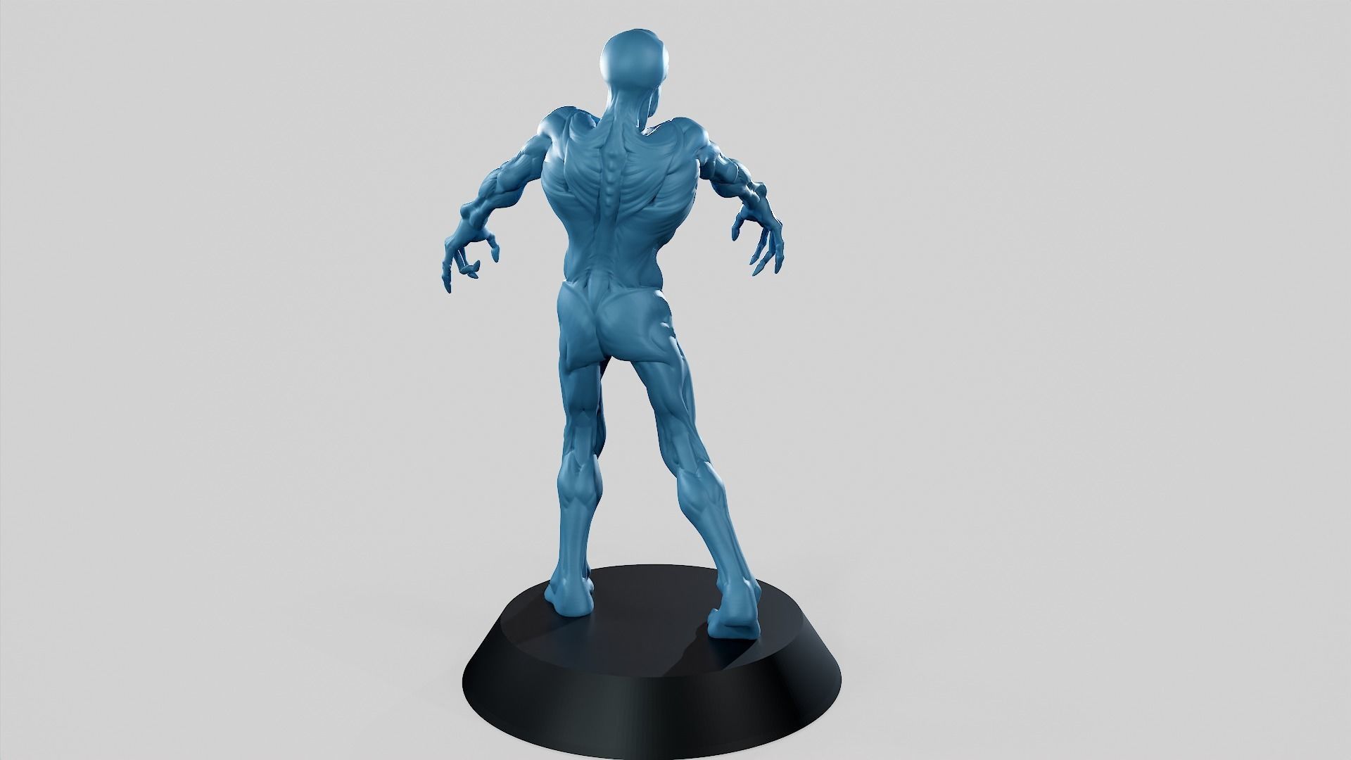 Zombie Undead Pose 04 3D print model_35