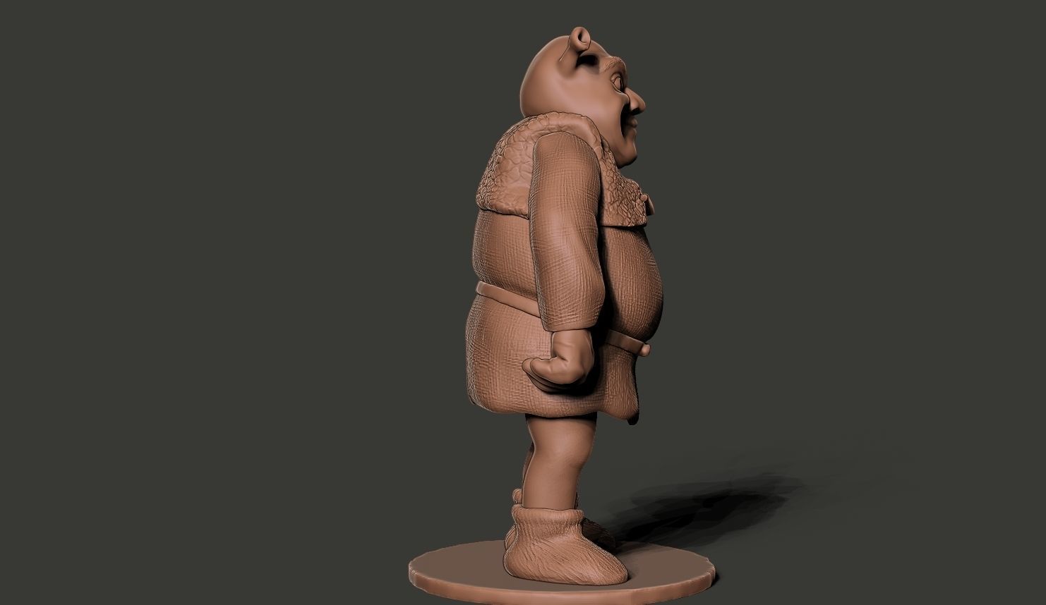 SHREK std mat 3D model 3D print model_2