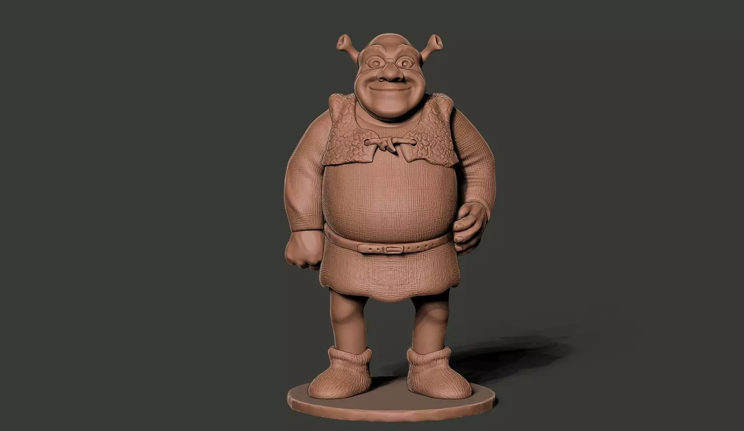 SHREK std mat 3D model 3D print model_0