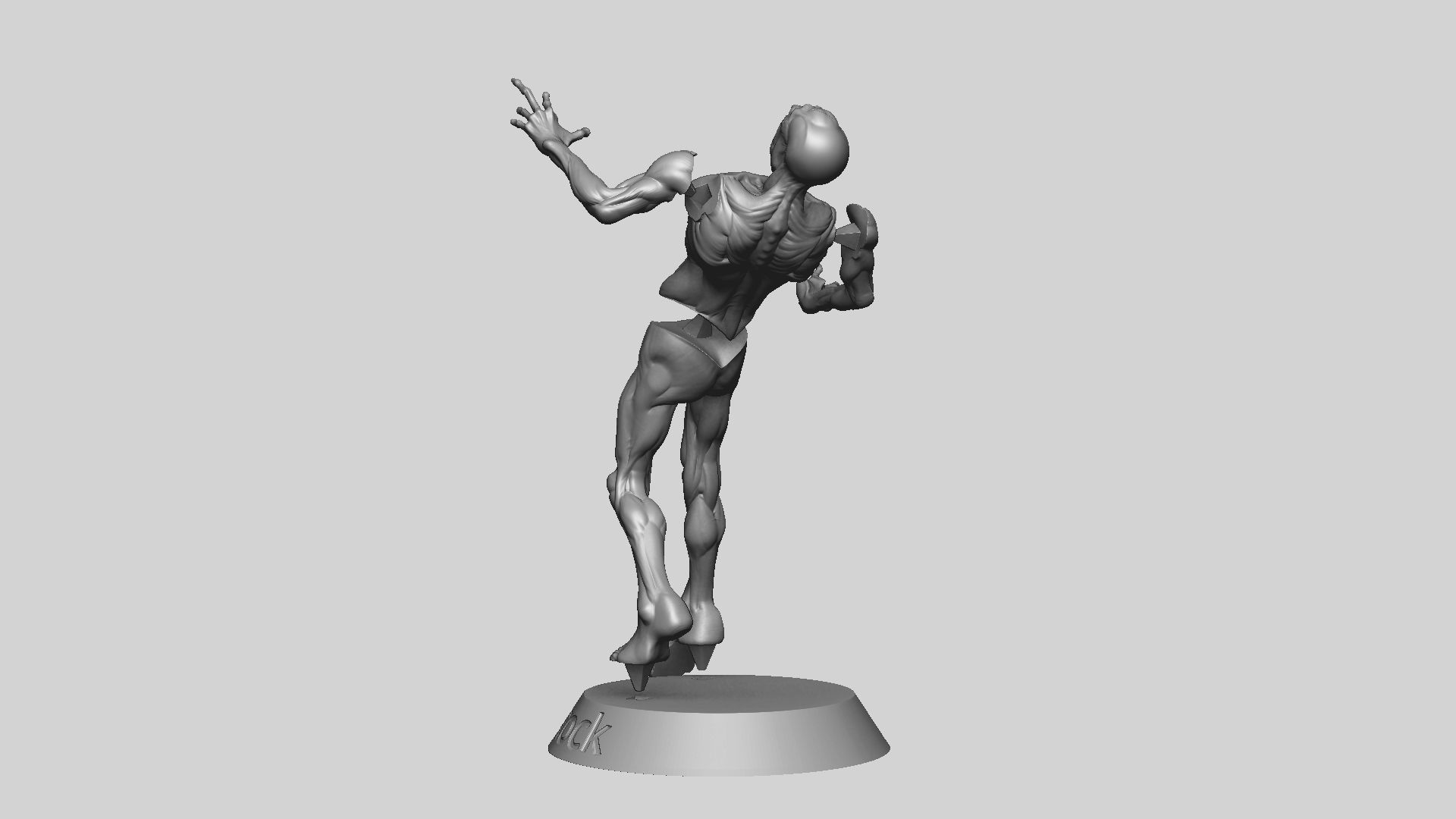 Zombie Undead Pose 05 3D print model_24