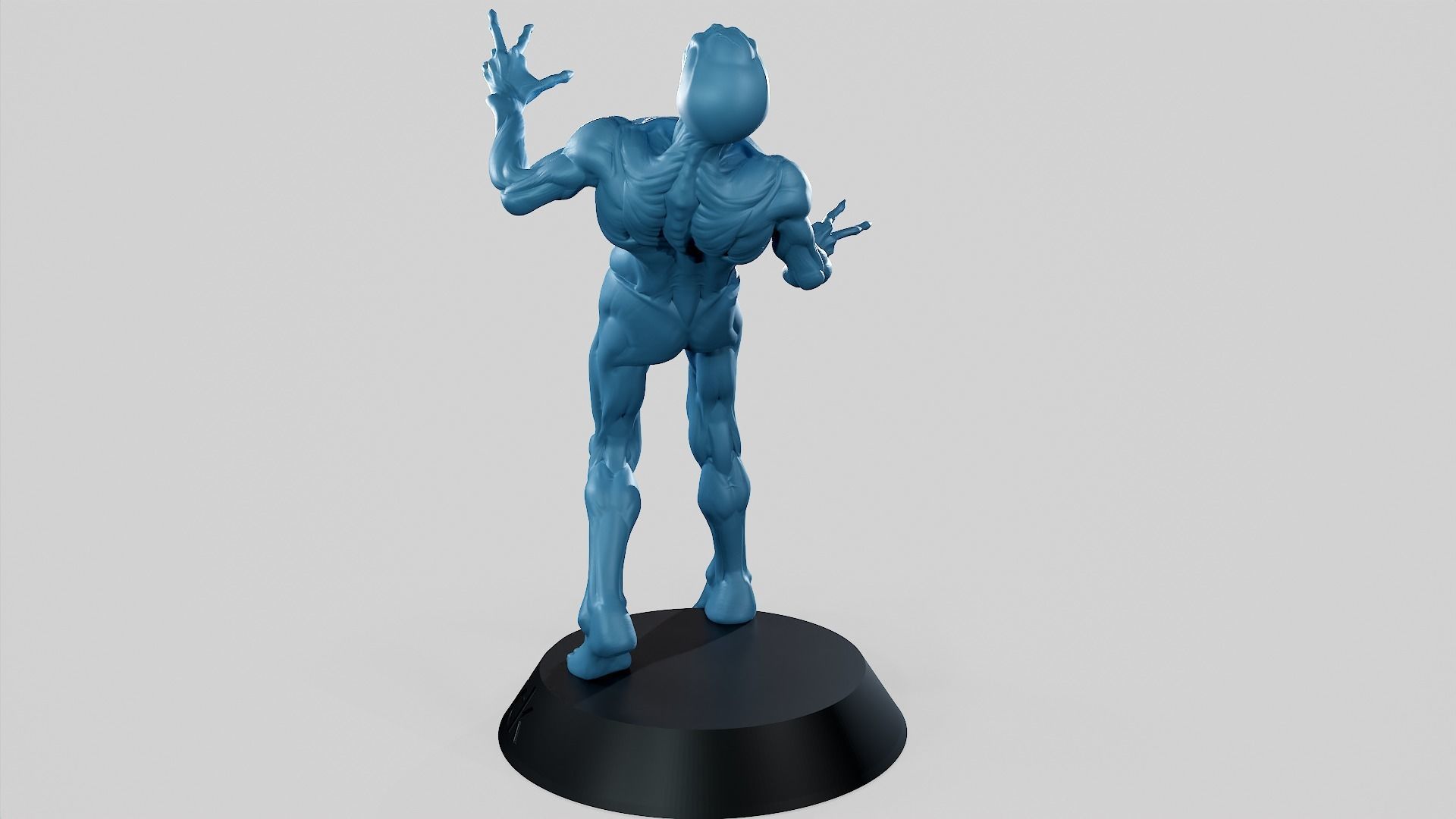 Zombie Undead Pose 05 3D print model_35