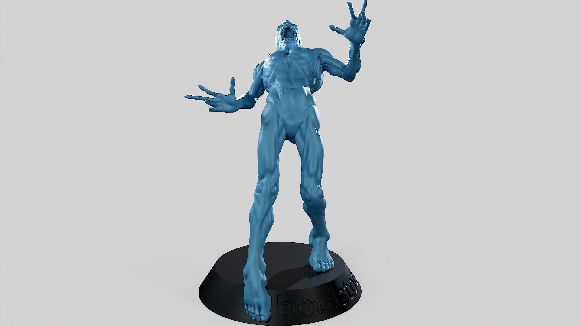 Zombie Undead Pose 05 3D print model_50