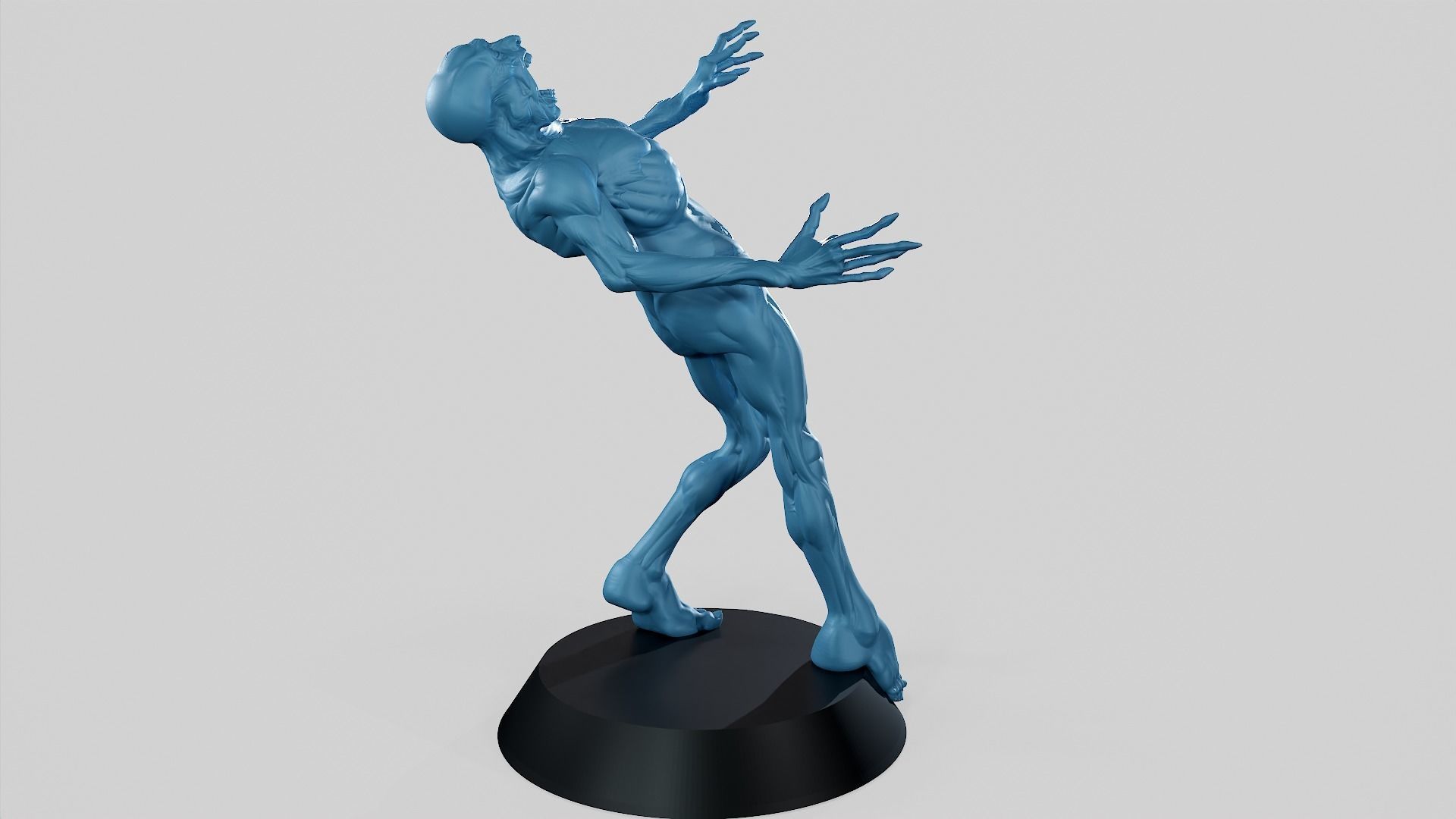 Zombie Undead Pose 05 3D print model_12