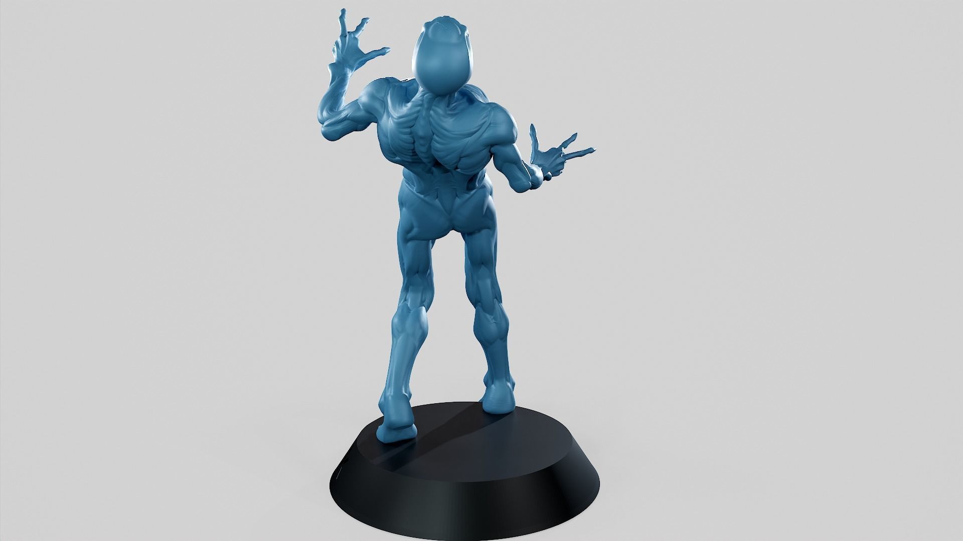 Zombie Undead Pose 05 3D print model_34