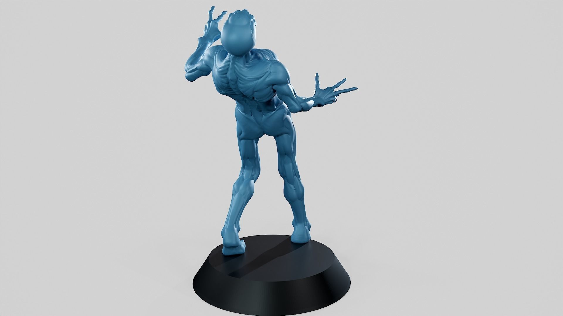 Zombie Undead Pose 05 3D print model_17