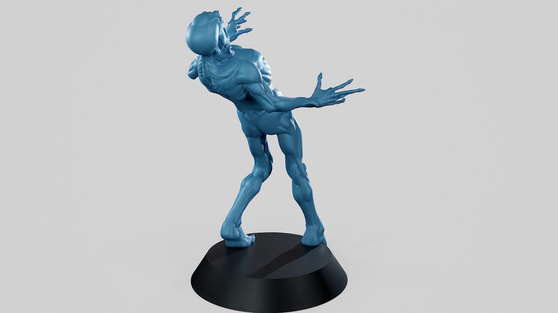 Zombie Undead Pose 05 3D print model_15