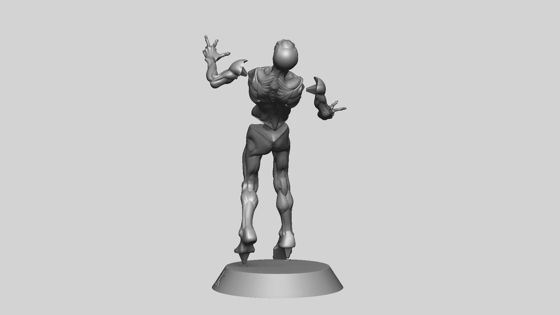 Zombie Undead Pose 05 3D print model_25
