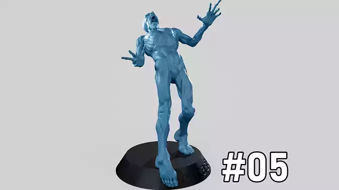 Zombie Undead Pose 05 3D print model