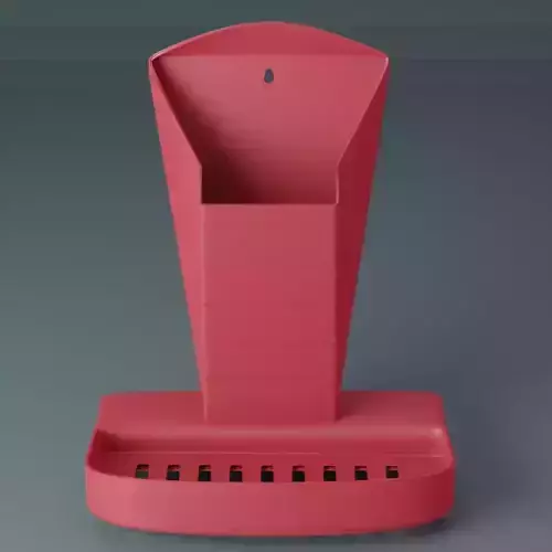 3D Printable Brush holder and Soap holder 3D print model