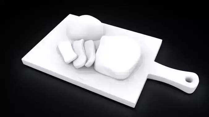 Steak meat - 3D model