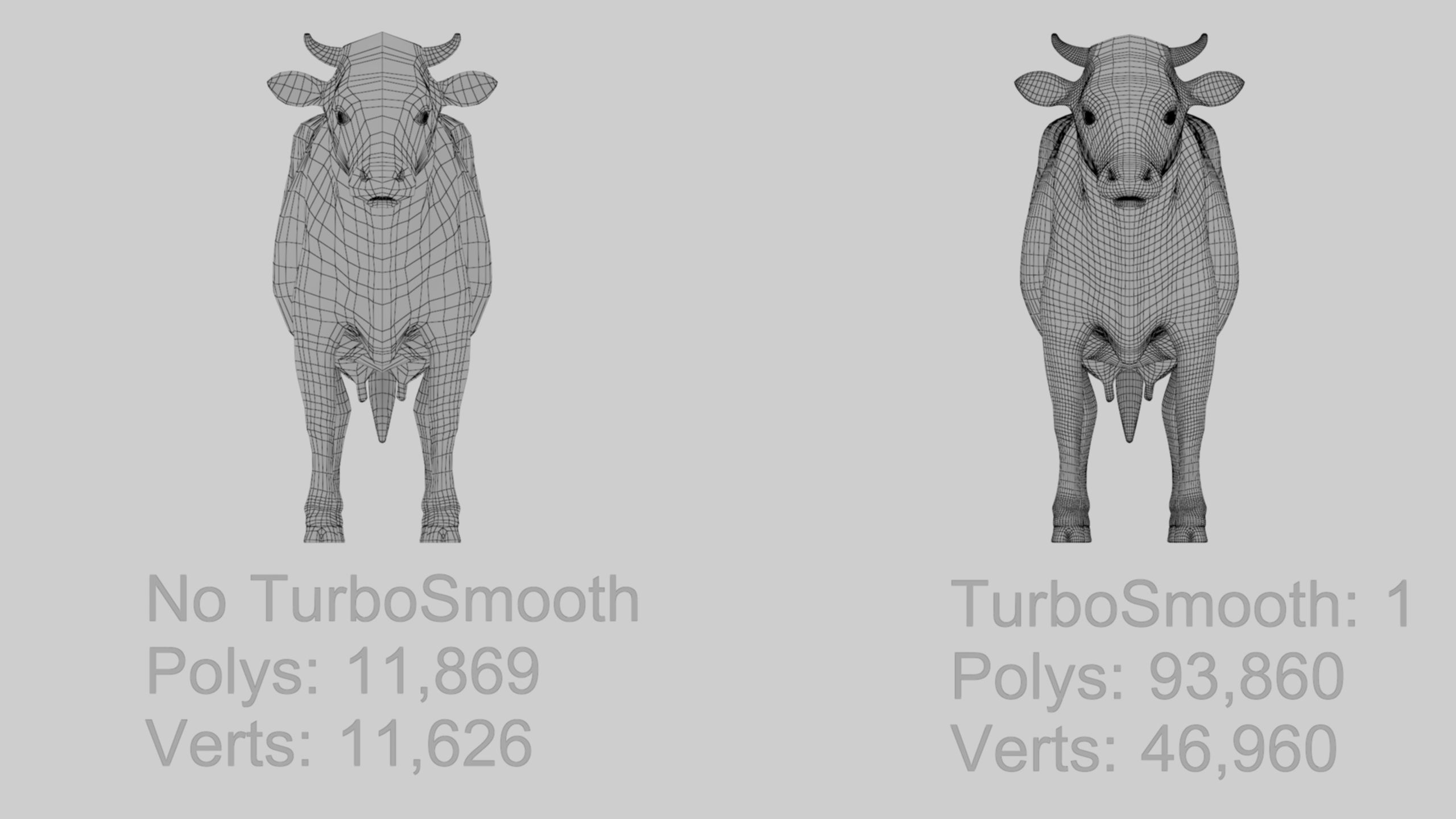 3D model Low Poly Holstein Cow Unwapped 4K Low-poly 3D model_9