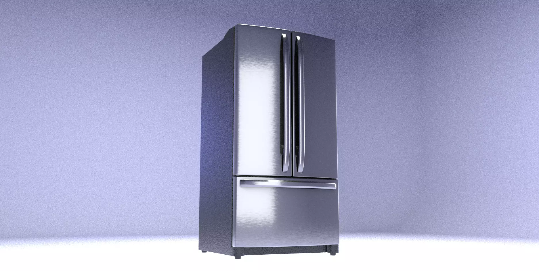 Refrigerator 3D model_0