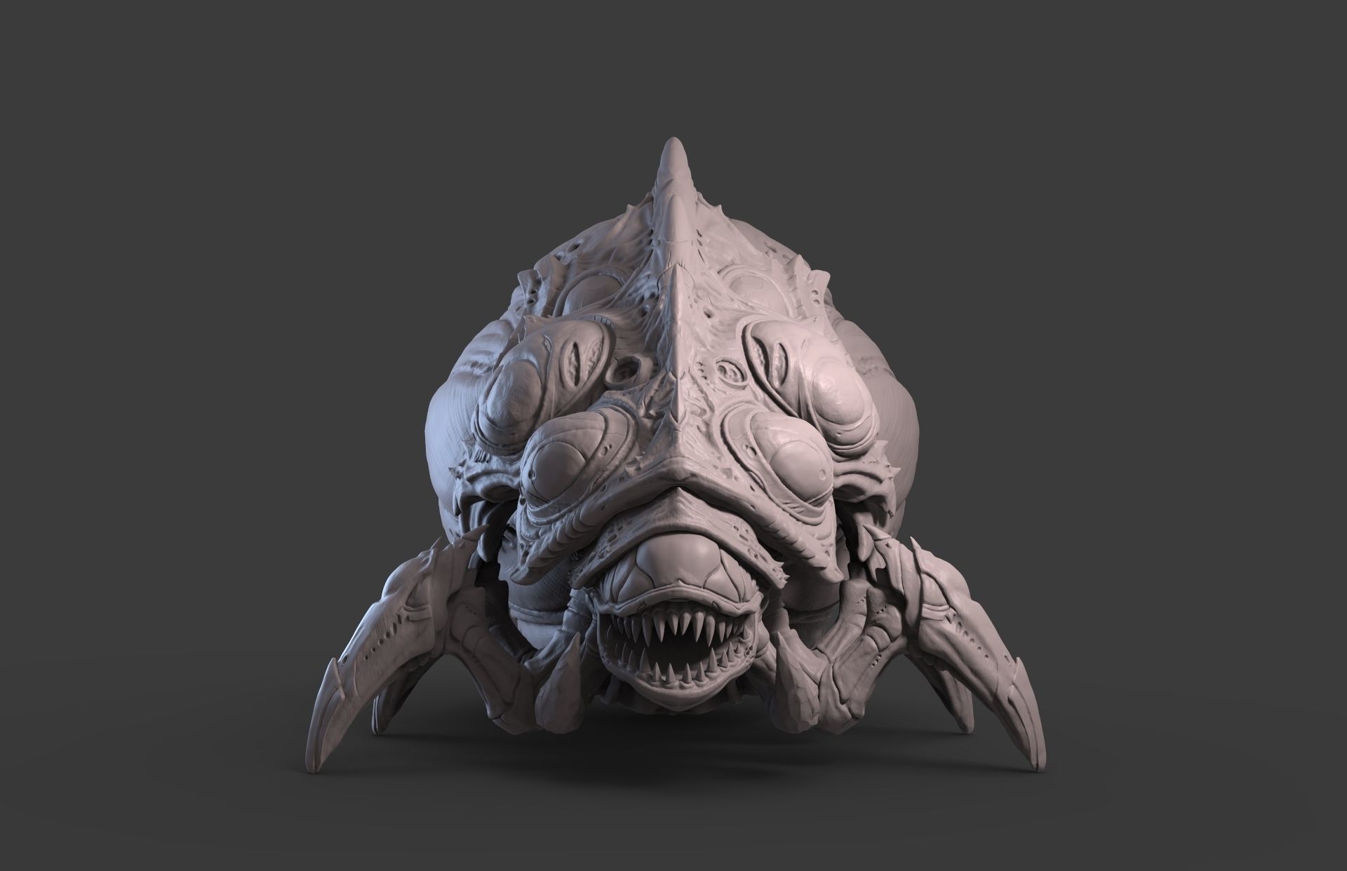 StarCraft2 Baneling 3D print model_1