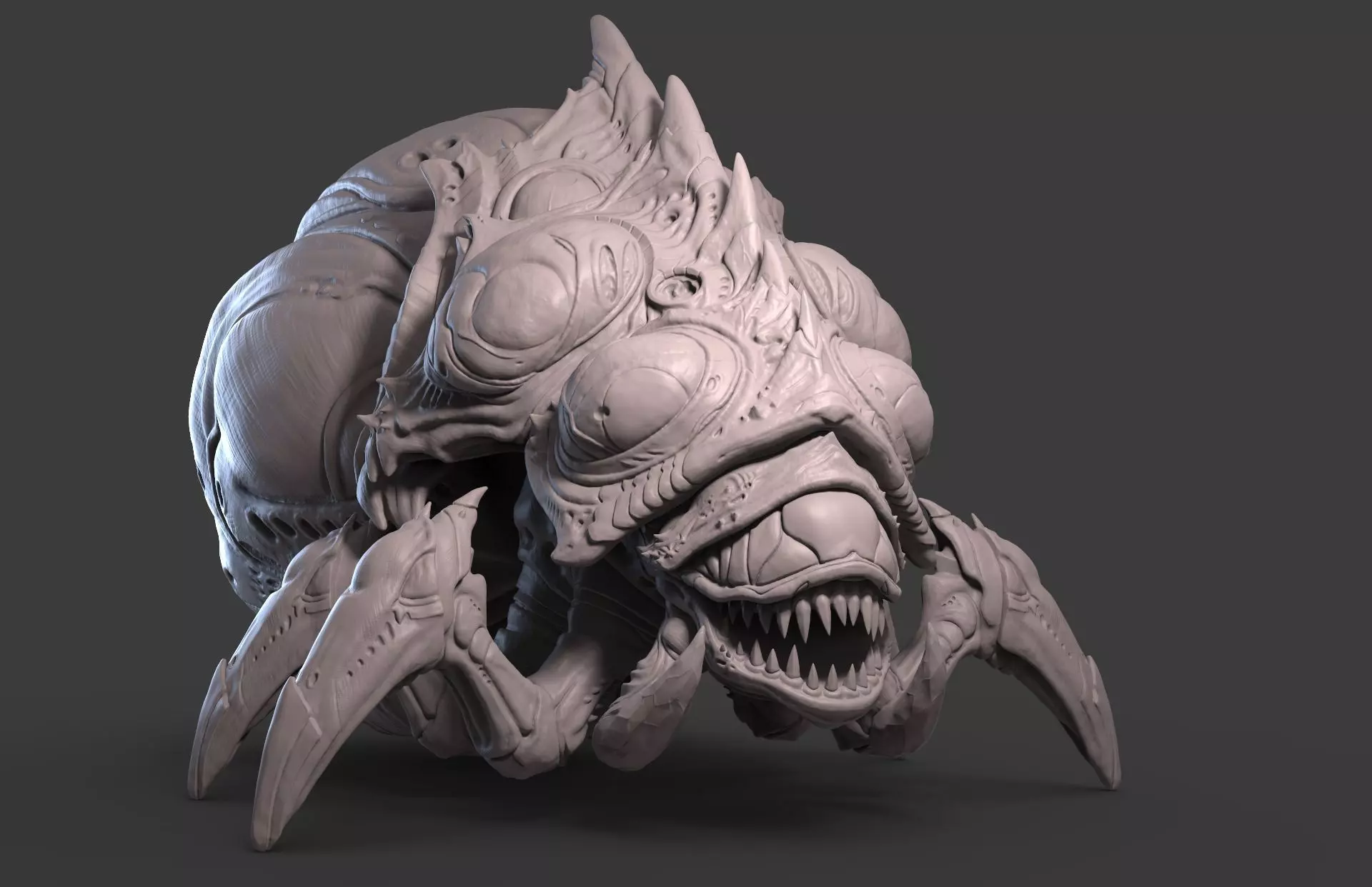 StarCraft2 Baneling 3D print model_0