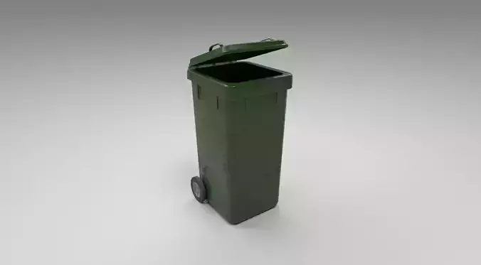 Plastic Trash Bin