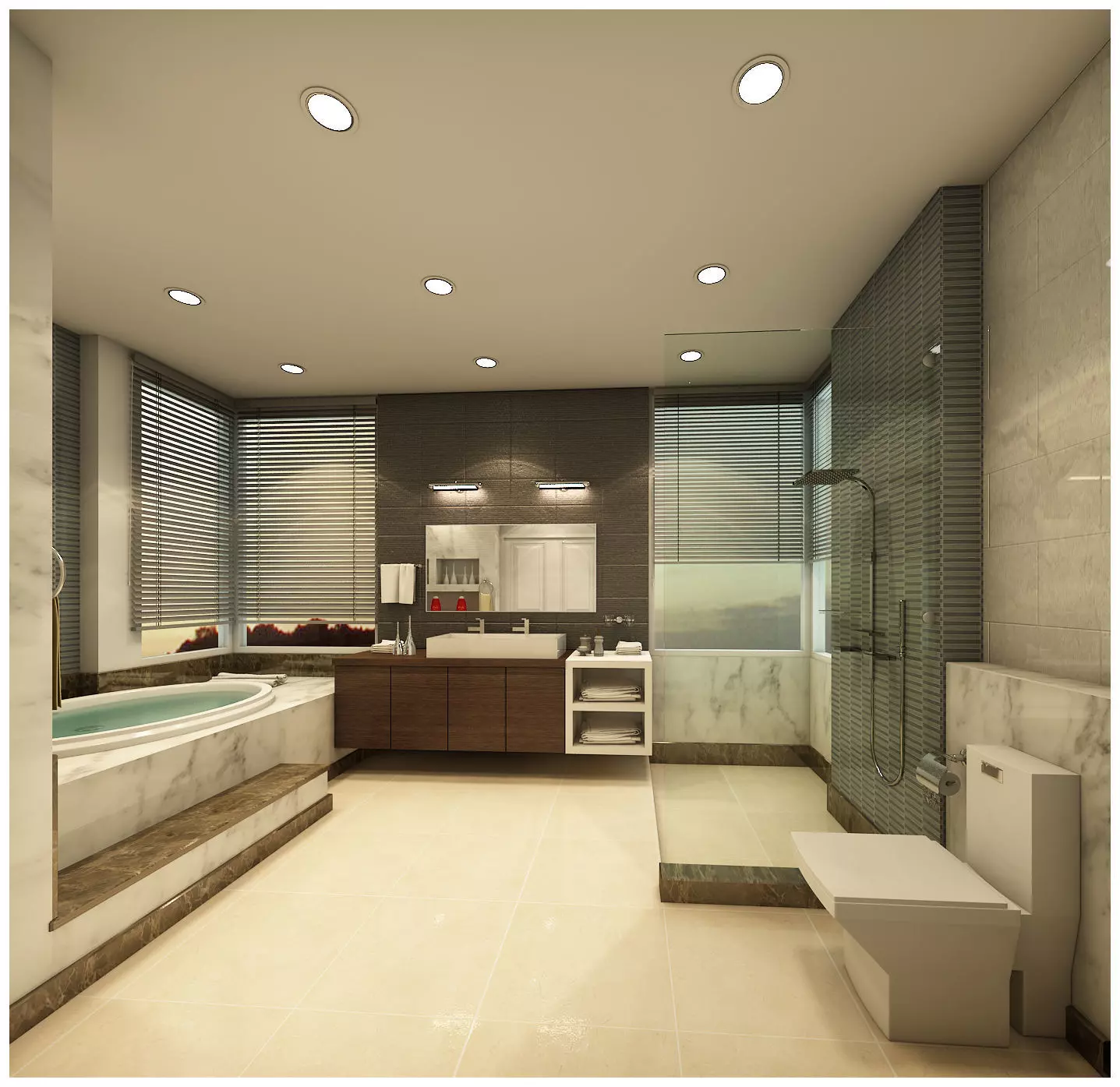 bathroom 5 modern 3D model_0