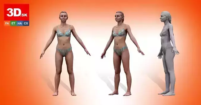 Arina Shy Cleaned A Pose Underwear