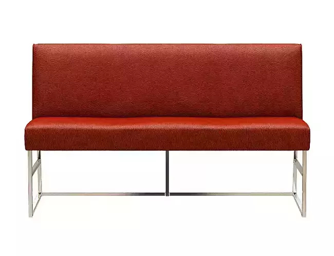 Bench leather with metal