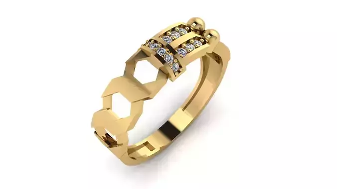 wedding Ring cocktail gemstone printable collection O 016