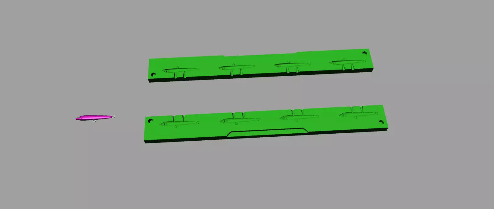 mold jig   fishing 3D model_0