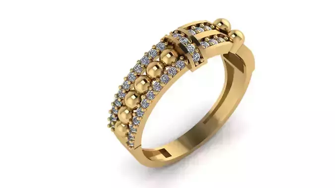 wedding Ring cocktail gemstone printable collection O 019