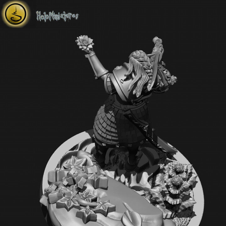 Highborn elves Sword masters 3D model 3D printable | CGTrader