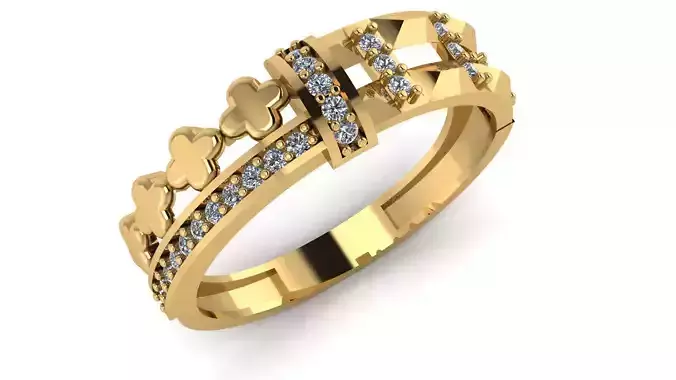 wedding Ring cocktail gemstone printable collection P 009