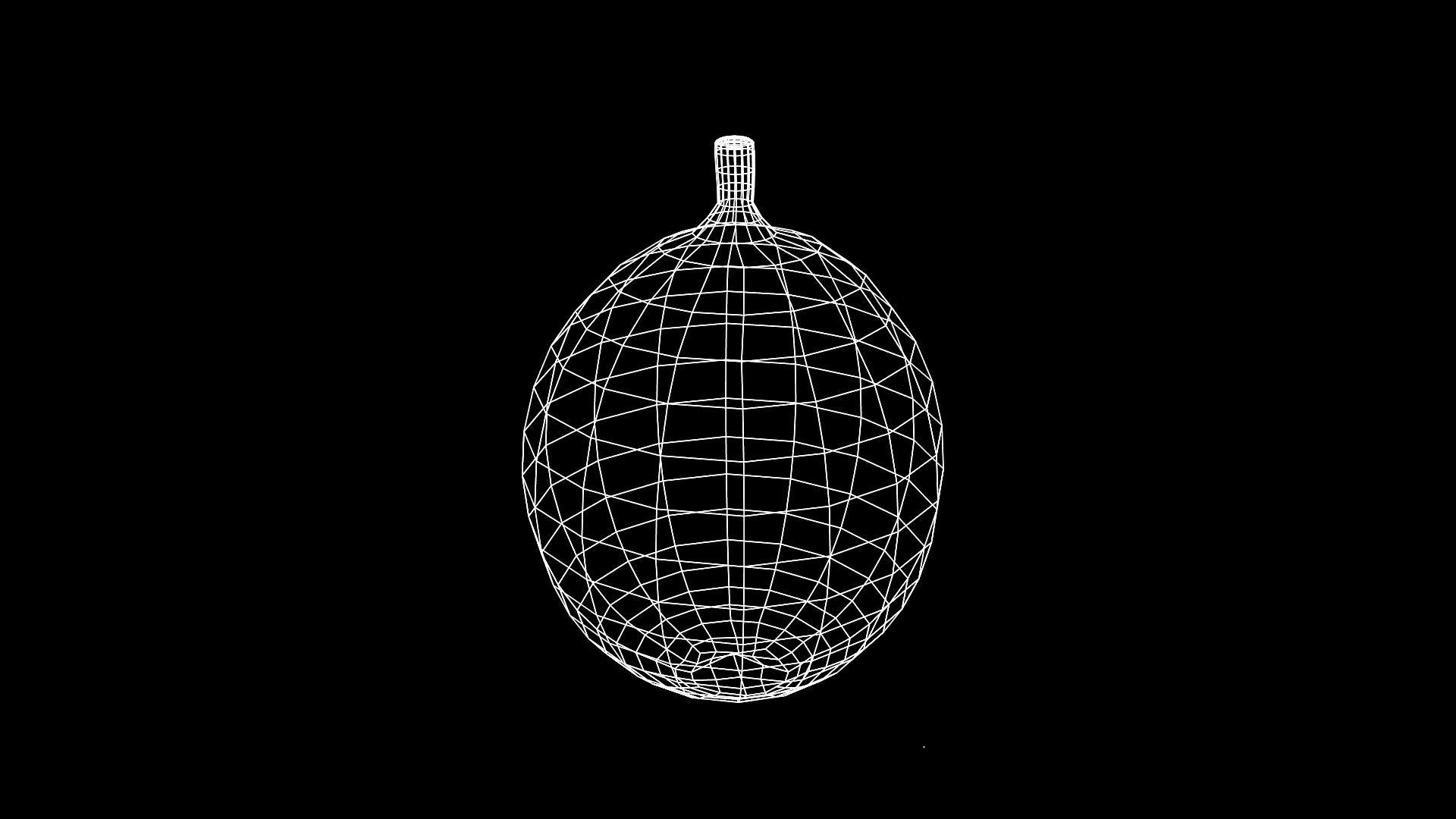 PassionFruit fruit Low-poly 3D model_6