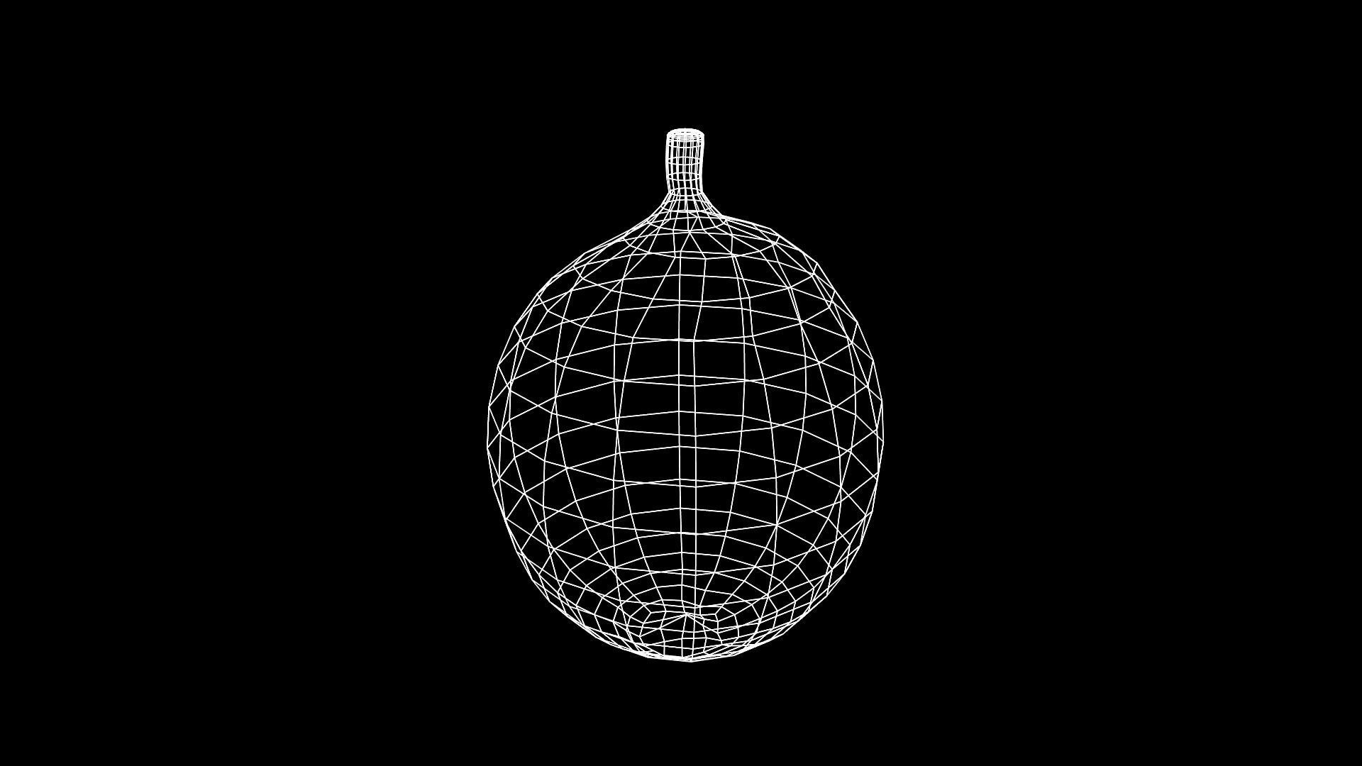 PassionFruit fruit Low-poly 3D model_4