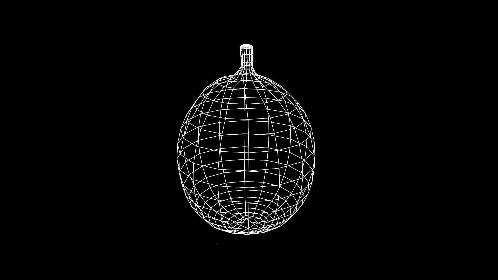 PassionFruit fruit Low-poly 3D model_7