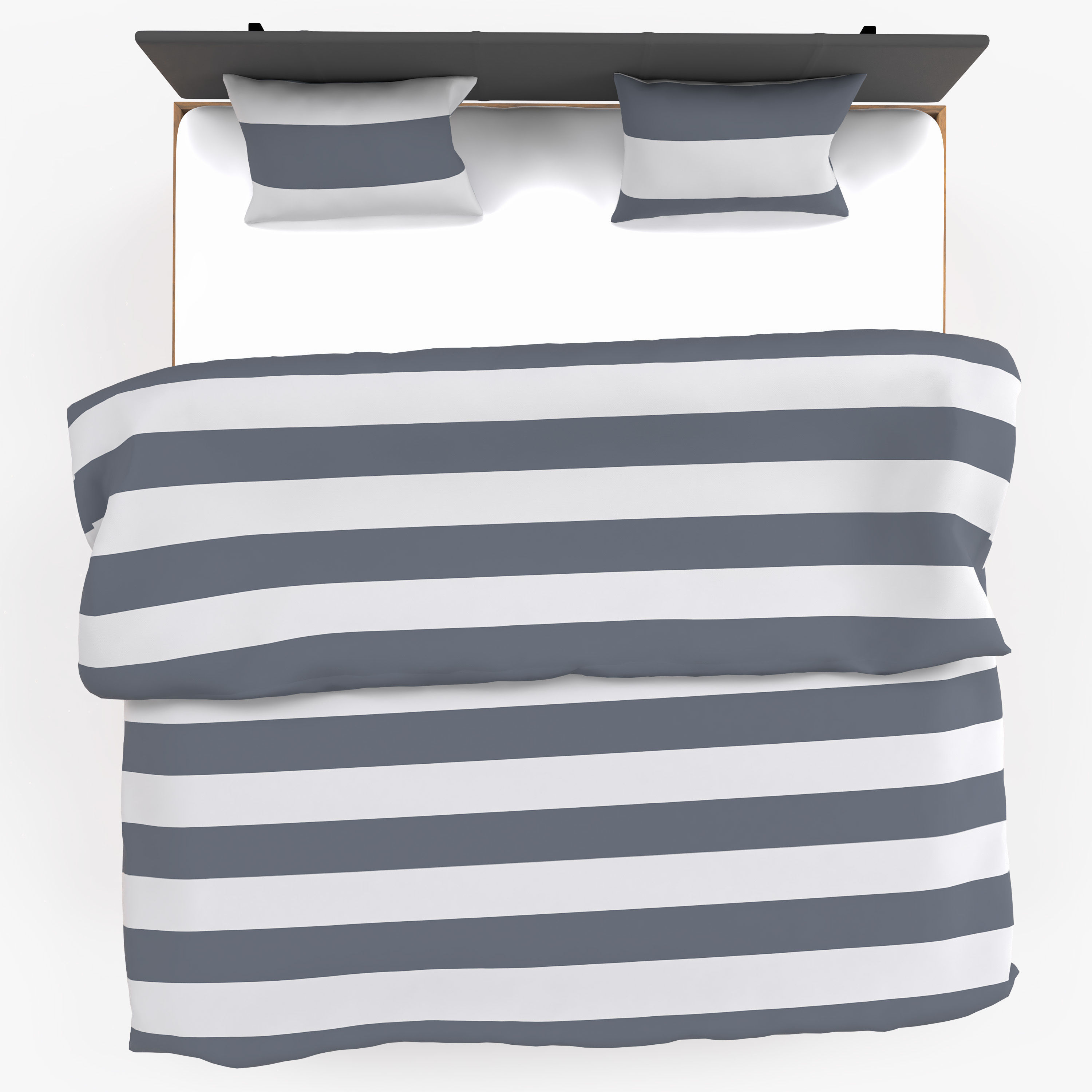 Castlecoote bed 3D model_6