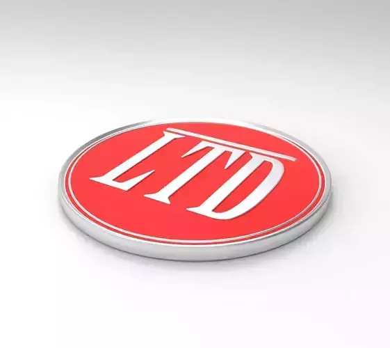 Etiketcilere Yuvarlak LTD Arma Modeli LTD Round Rigging Model