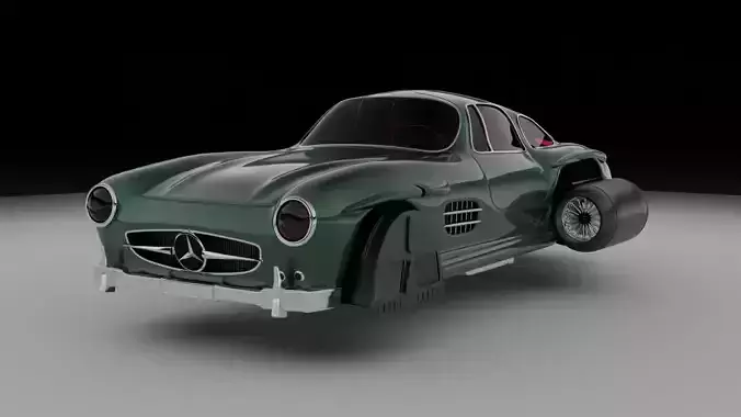 Flying Car 3D model