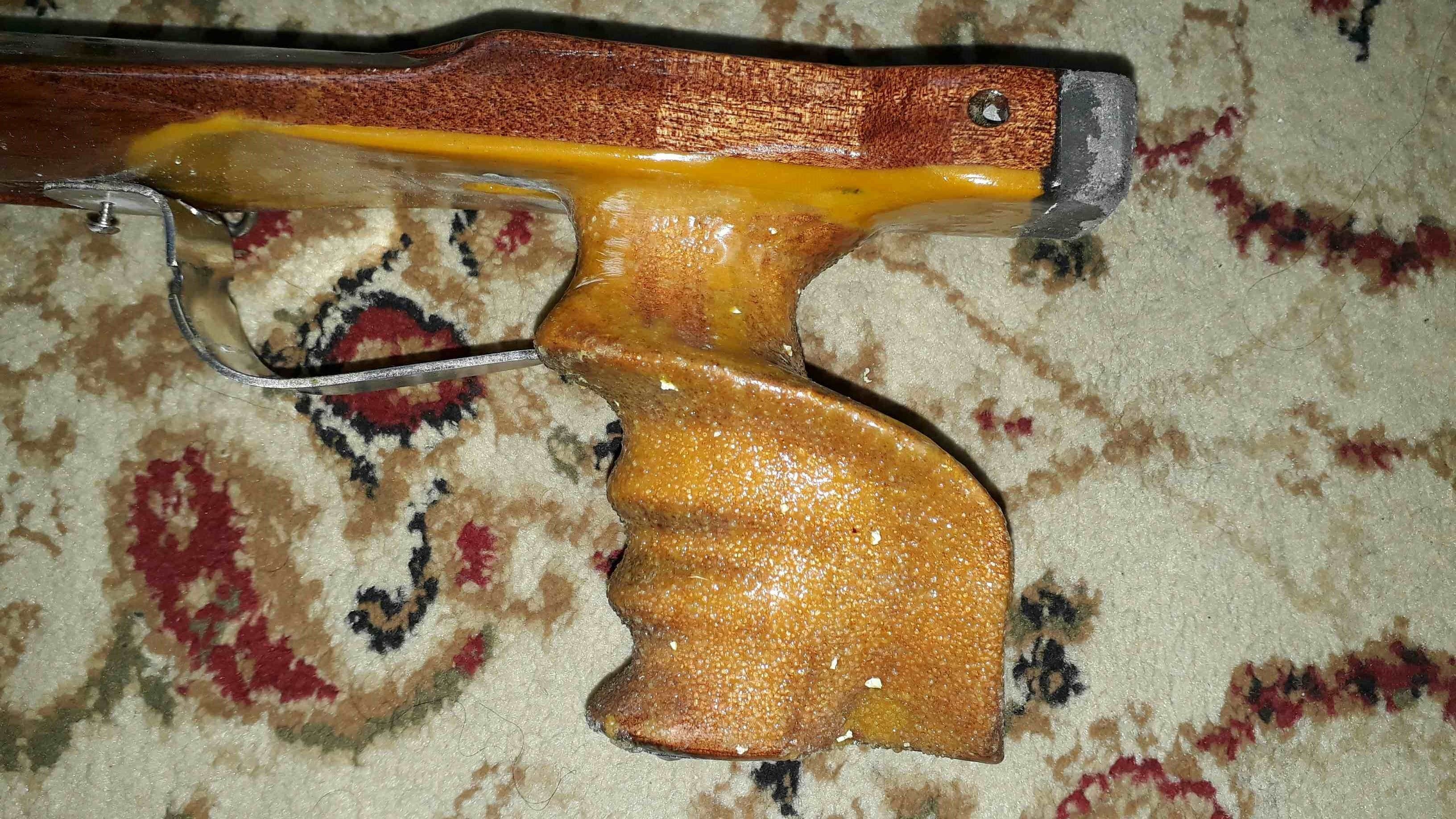 wood speargun handle  right 3D print model_13