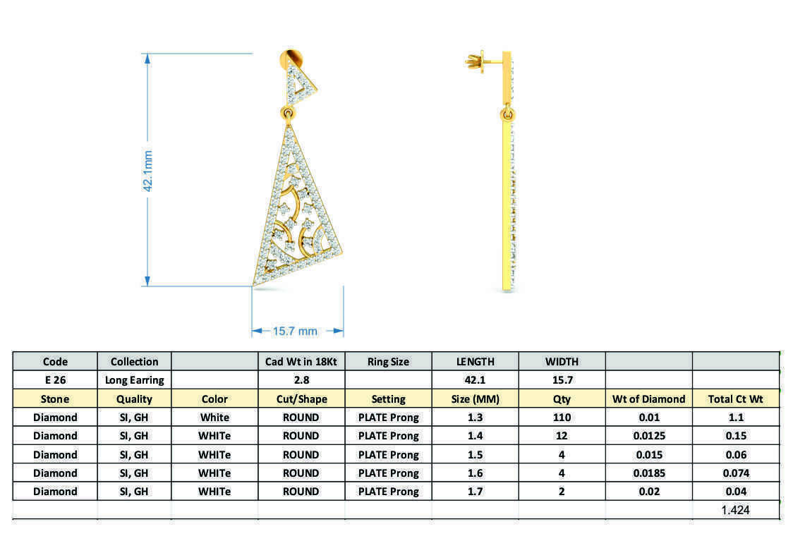 Earrings - 26 3D print model_3