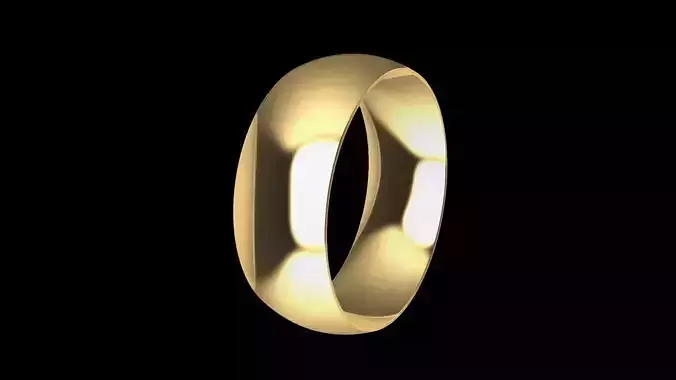16 wedding band 666 stl verified 3D print model