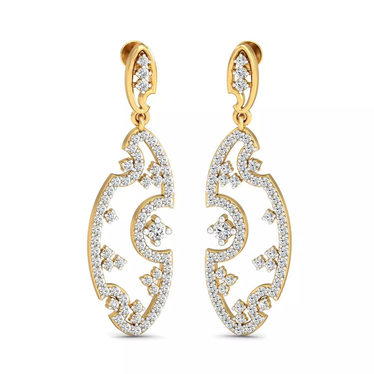 Earrings - 18 3D print model_0