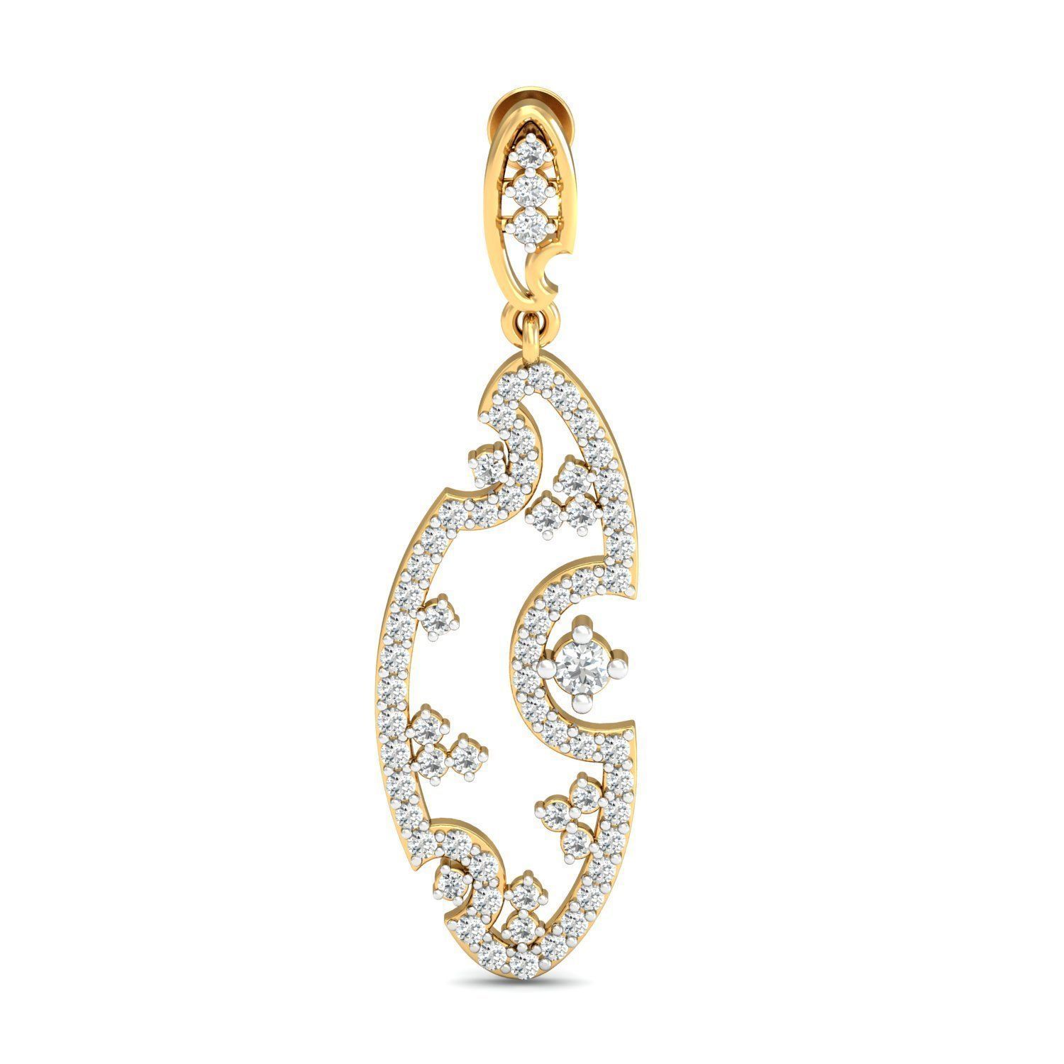 Earrings - 18 3D print model_1