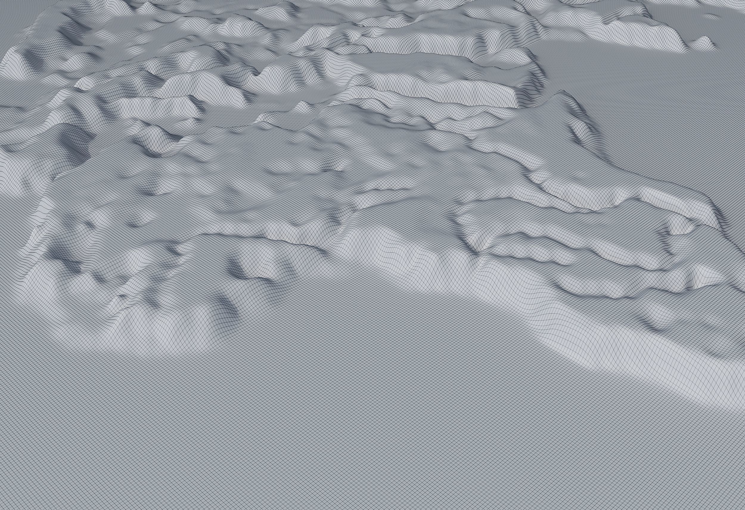  Topography of the earth 3D model_3