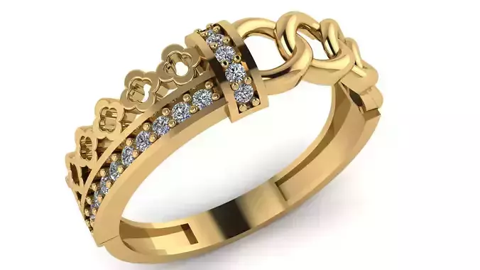 wedding Ring cocktail gemstone printable collection Q010