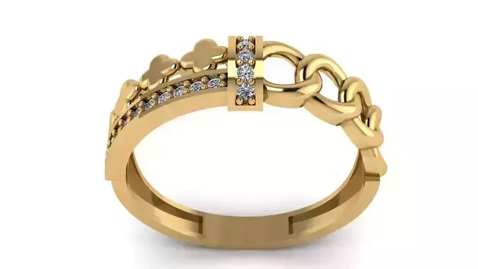 wedding Ring cocktail gemstone printable collection Q011