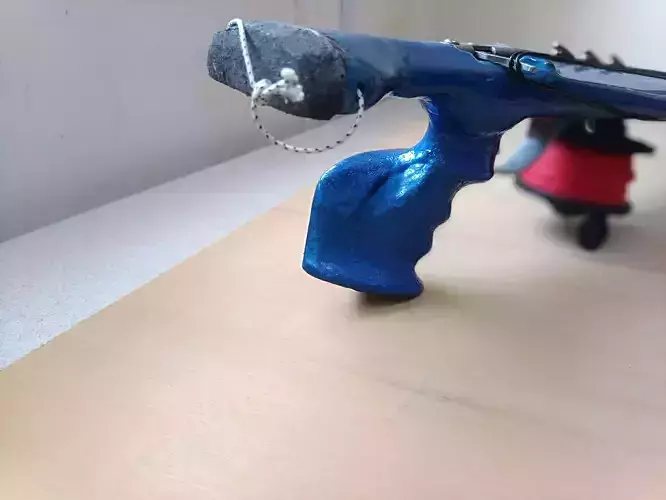 speargun handle left  3D print model