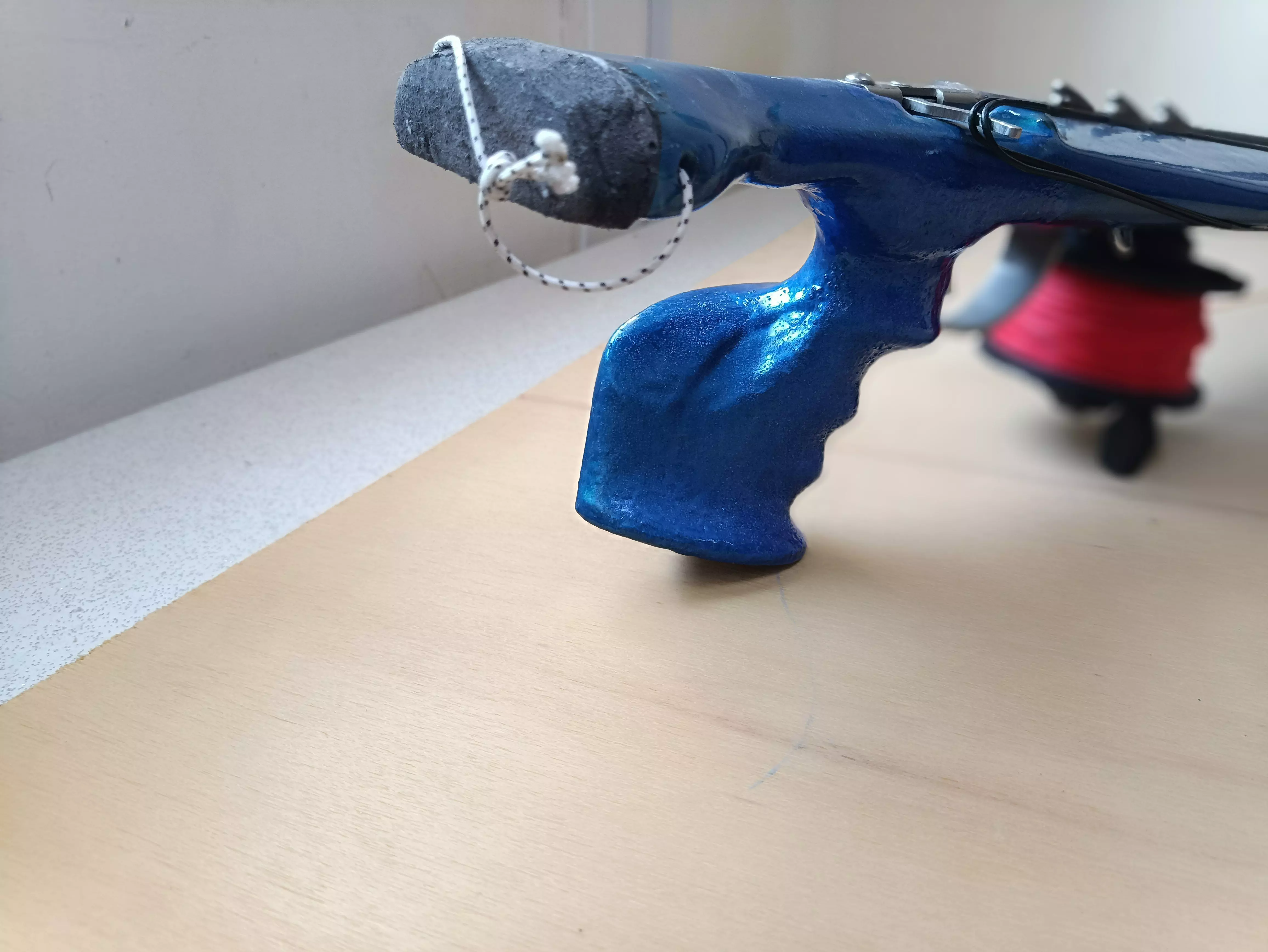 speargun handle left  3D print model_0