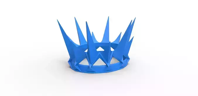 Crown starburst 3D print model