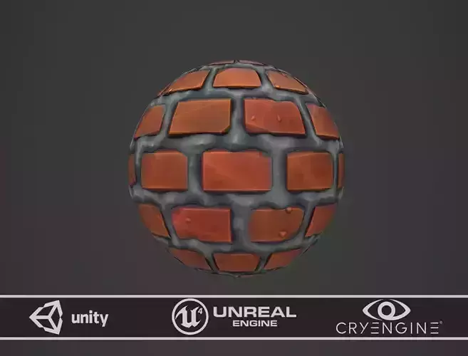 Stylized Sloppy Bricks