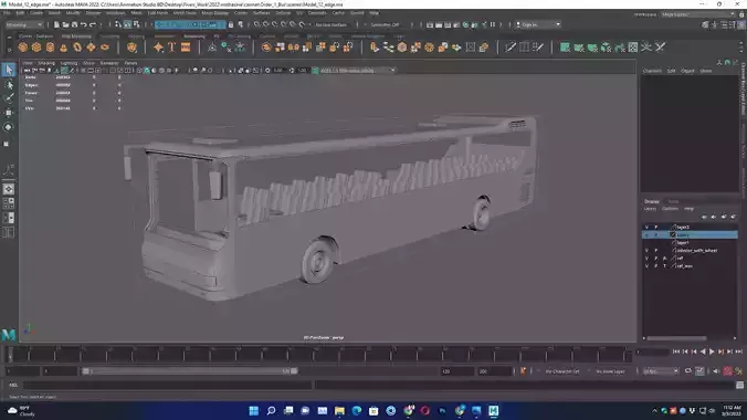 Iveco MyWay Passenger Bus  for 3D Print Model