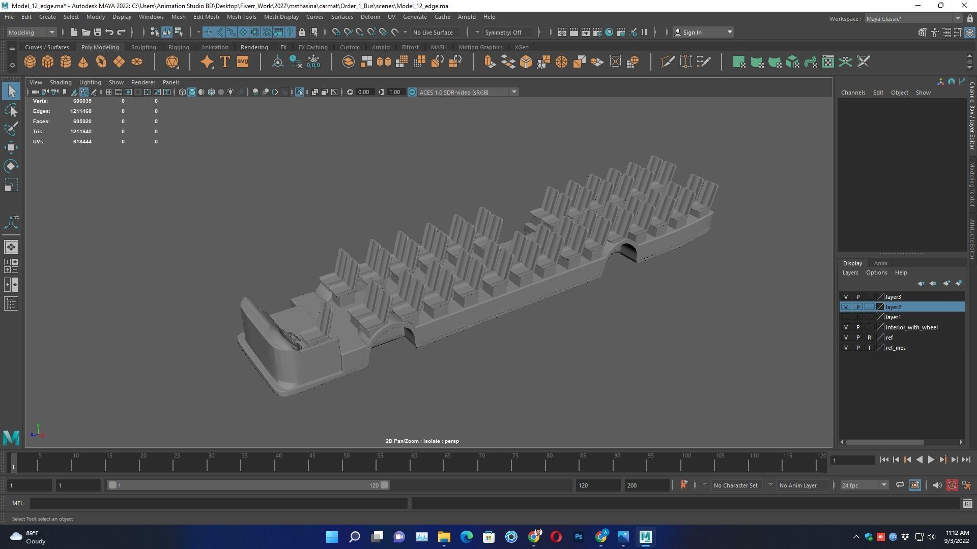 Iveco MyWay Passenger Bus  for 3D Print Model 3D print model_6