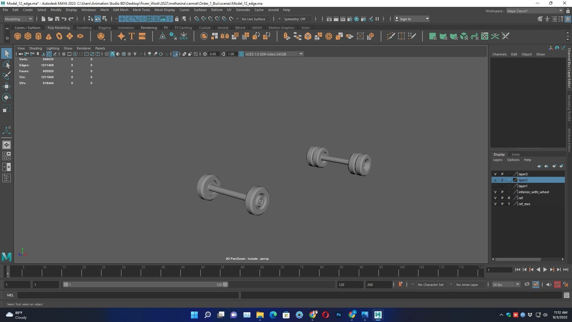 Iveco MyWay Passenger Bus  for 3D Print Model 3D print model_16