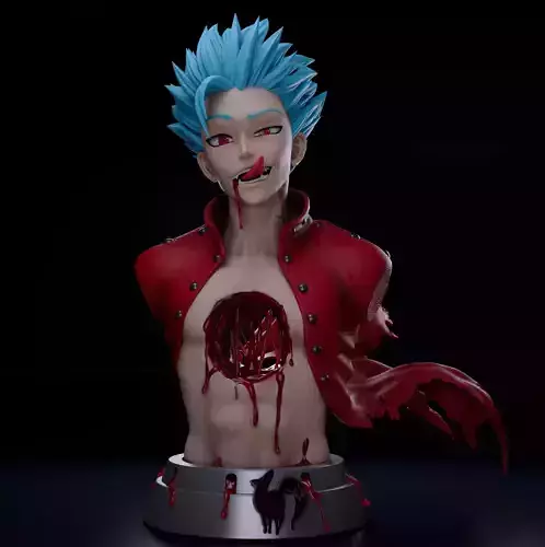 BAN NANATSU NO TAIZAI SETE PECADOS CAPITAIS 3D print model